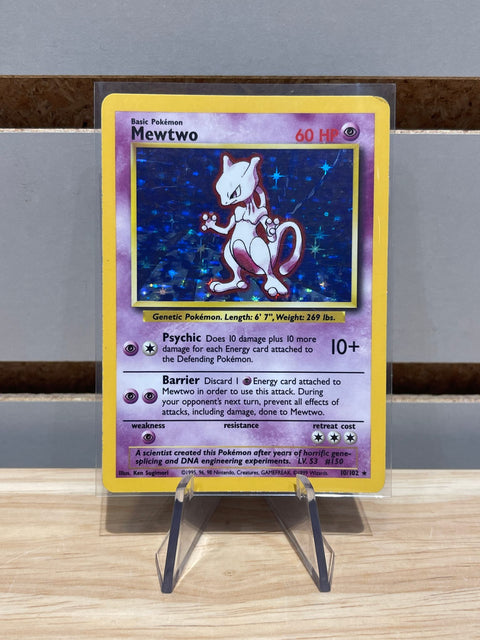Mewtwo #10/102 - Pokémon Base Set (BS)(Unlimited Holofoil)