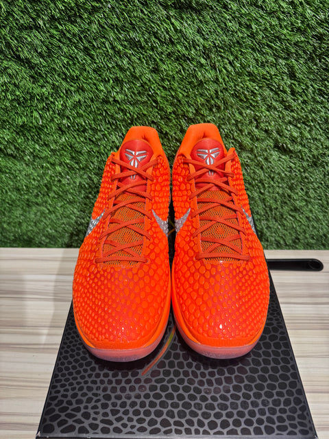 Nike Kobe 6 Protro Total Orange Sz 12