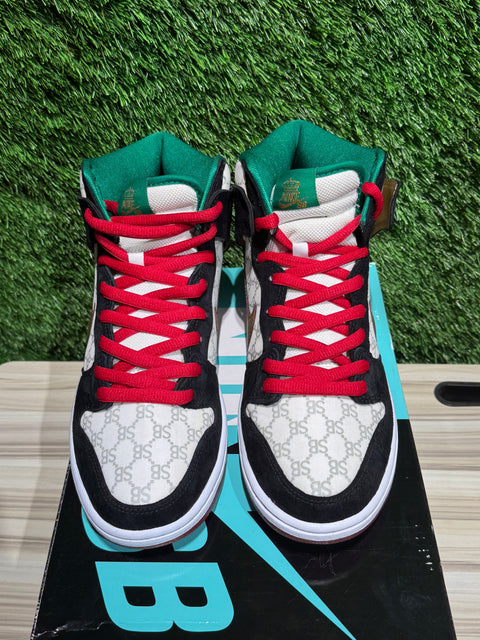 Nike SB Dunk High Black Sheep Paid in Full Sz 9M