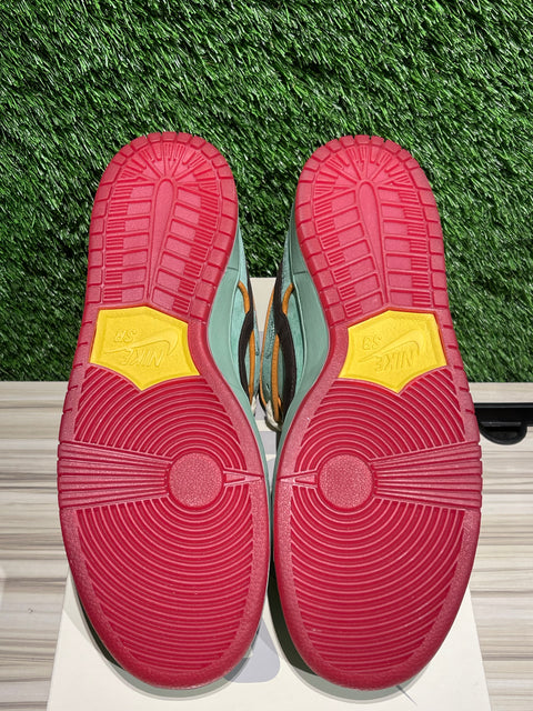 Nike SB Dunk Low Rodeo Tourmaline Sz 13M..