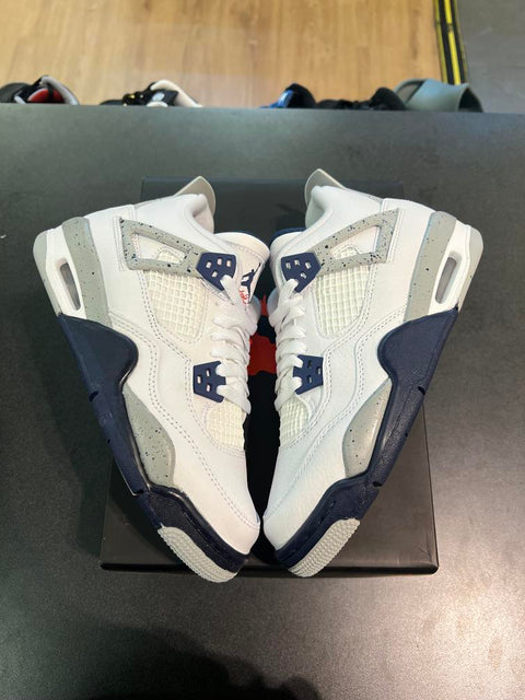 Jordan 4 Retro Midnight Navy (GS) Sz 5Y