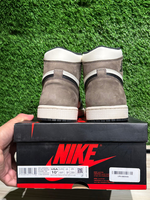 Jordan 1 Retro High Dark Mocha Sz 10.5M