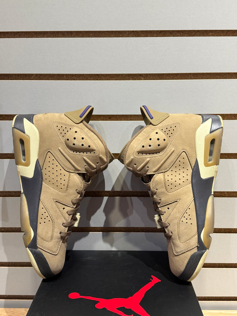 Jordan 6 Retro Gore-Tex Brown Kelp (Women's) Sz 9M
