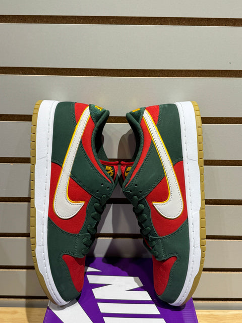 Nike SB Dunk Low Pro PRM Seattle Supersonics Sz 13