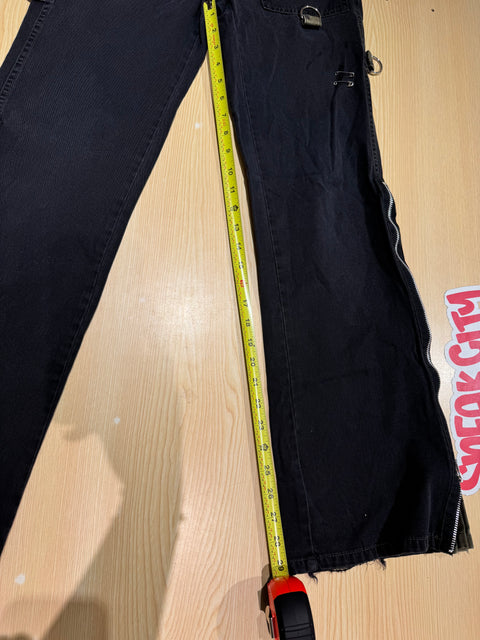 Unique Tripp NYC Pants Sz 14W x 29L Goth Baggy Y2K Wide Leg Vtg