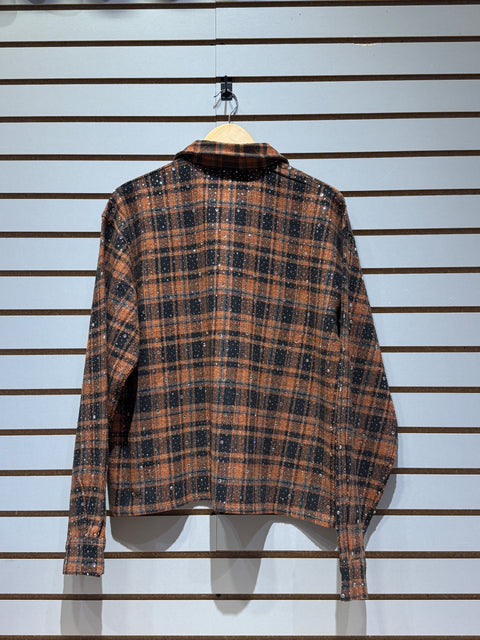 Vale Forever Chainsaw Flannel Brown Sz XL