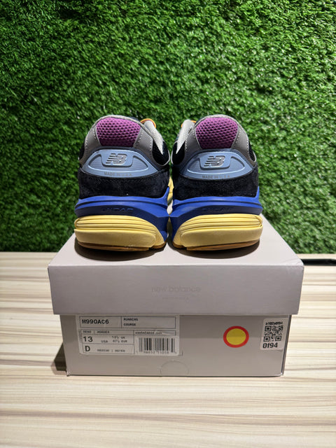 New Balance 990v6 MiUSA Action Bronson Lapis Lazuli Sz 13M
