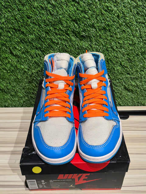 Jordan 1 Retro High Off-White University Blue