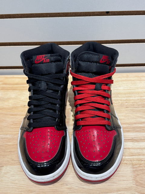 Jordan 1 Retro High OG Patent Bred Sz 9M
