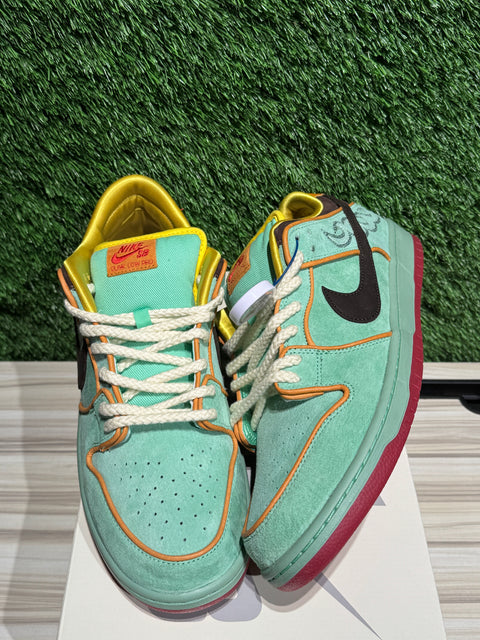 Nike SB Dunk Low Rodeo Tourmaline Sz 14