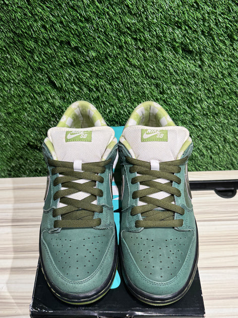 Nike SB Dunk Low Concepts Green Lobster (Special Box) Sz 8.5M