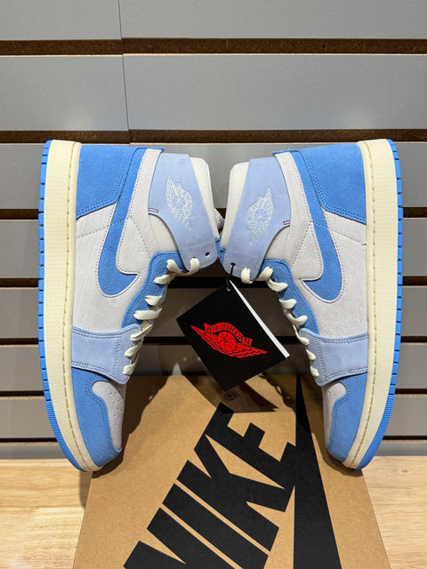 Jordan 1 High Zoom Air CMFT 2 Phantom University Blue (Women's) Sz 10M