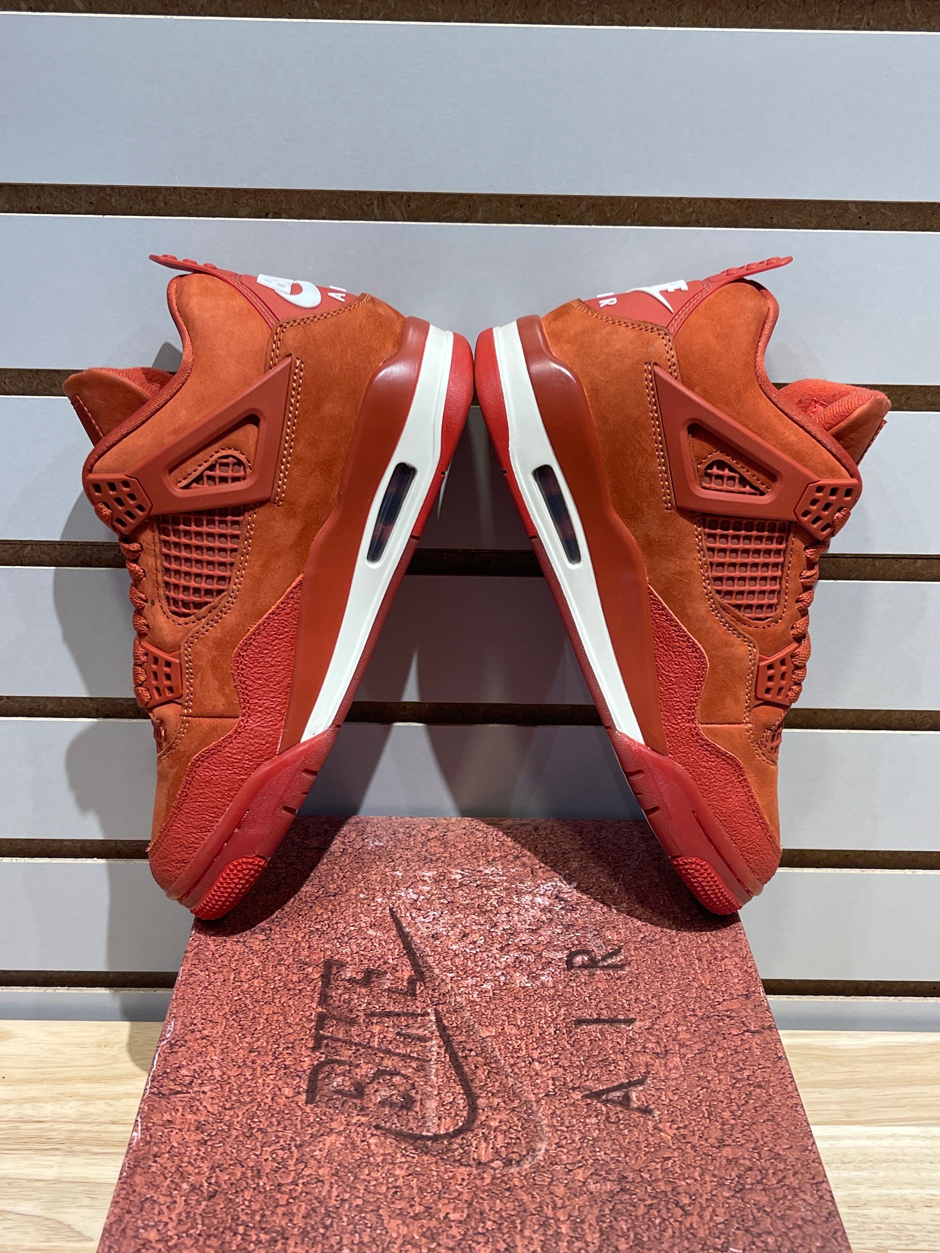 Air Jordan 4 Retro OG SP Nigel Sylvester Brick by Brick Sz 6