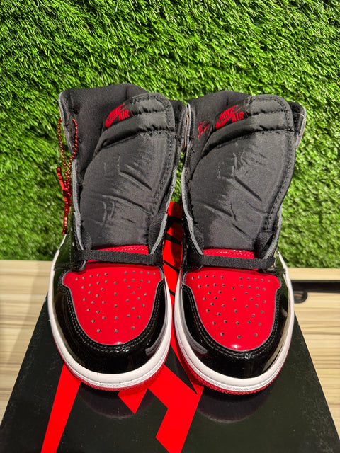 Jordan 1 Retro High OG Patent Bred Sz 8