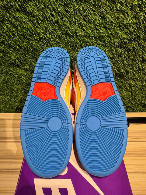 Nike SB Dunk Low Pro Bart Simpson Sz 8