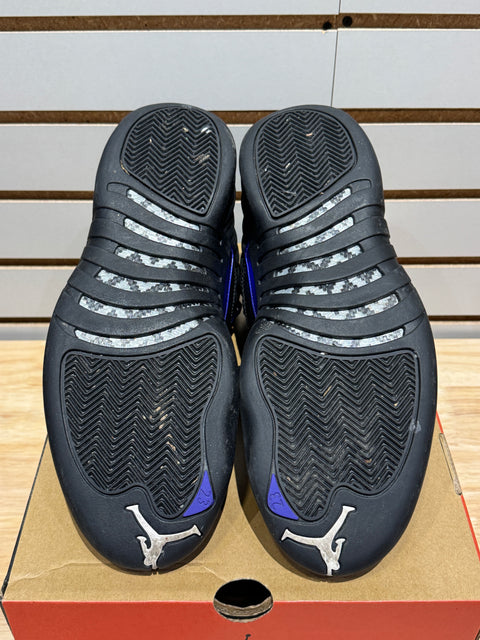 Jordan 12 Retro Black Dark Concord Sz 10.5