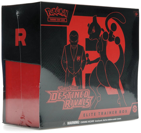 2025 Pokémon Scarlet & Violet Destined Rivals Elite Trainer Box