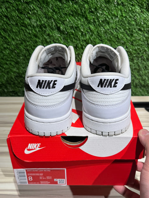 Nike Dunk Low Reverse Panda Sz 8