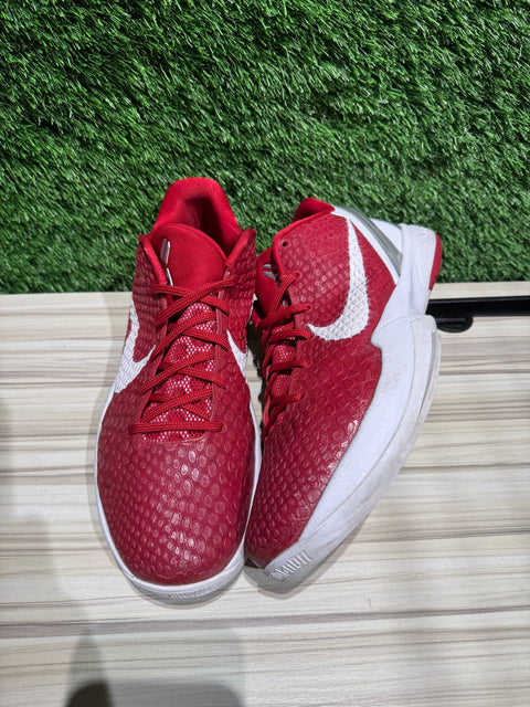 Nike Zoom Kobe 6 TB Varsity Red Sz 11.5