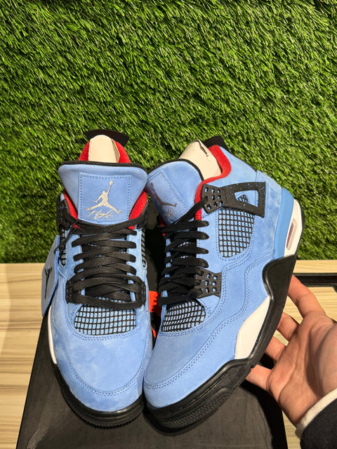 Jordan 4 Retro Travis Scott Cactus Jack Sz 9.5