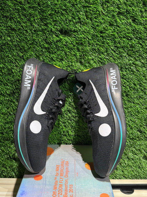Nike Zoom Fly Mercurial Off-White Black Sz 10