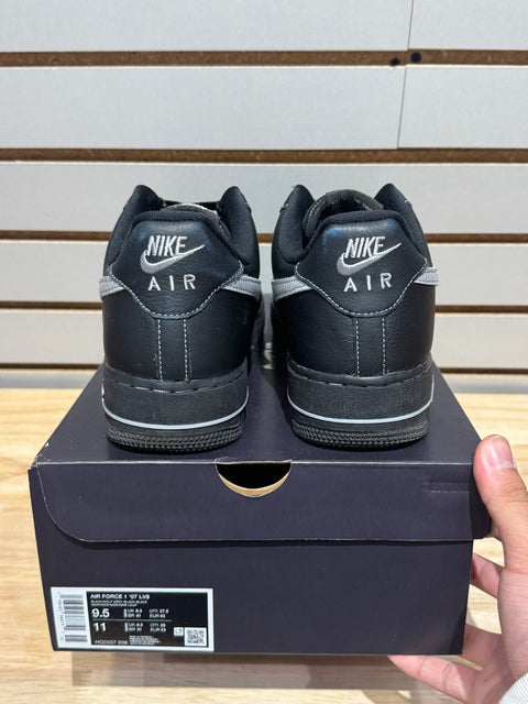 Nike Air Force 1 Low '07 LV8 Black Grey Sz 9.5
