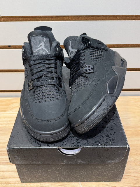 Jordan 4 Retro Black Cat (2025) (GS) (Multiple Sizes)