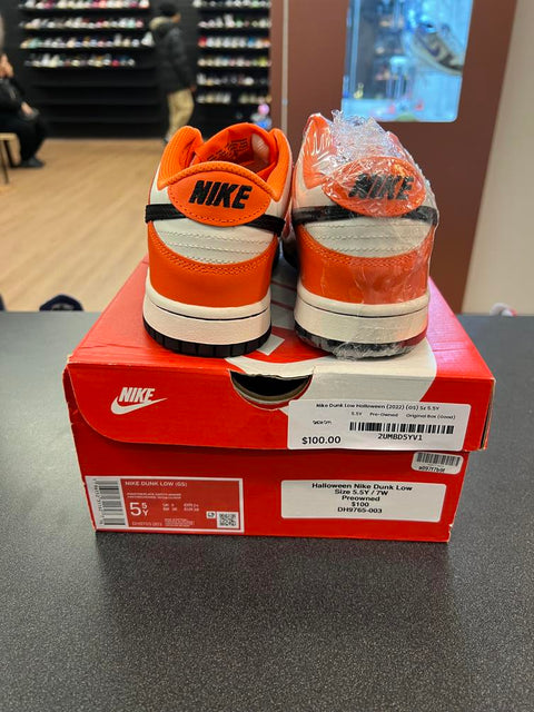 Nike Dunk Low Halloween (2022) (GS) Sz 5.5Y