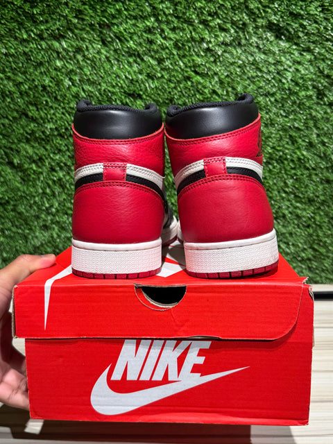 Jordan 1 Retro High Bred Toe Sz 9
