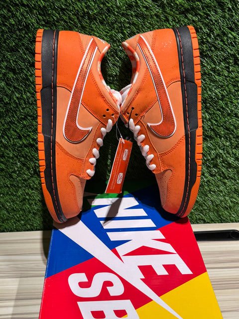 Nike SB Dunk Low Concepts Orange Lobster Sz 10.5
