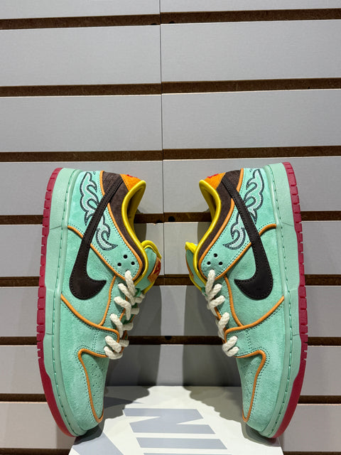 Nike SB Dunk Low Rodeo Tourmaline Sz 8