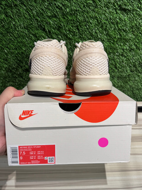 Nike Air Max 2013 Stussy Fossil Sz 7.5