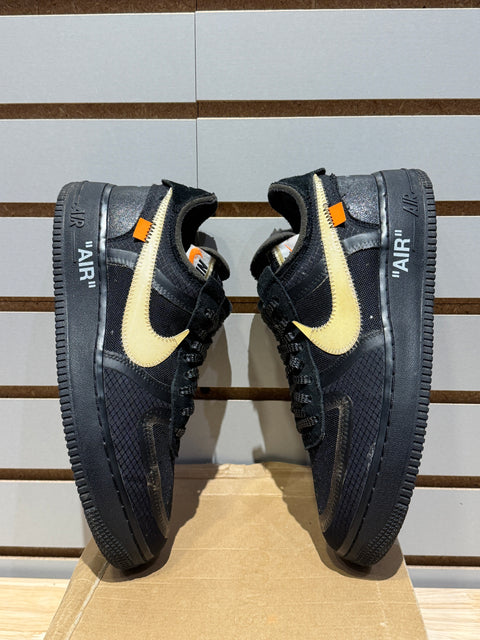 Nike Air Force 1 Low Off-White Black White Sz 7.5