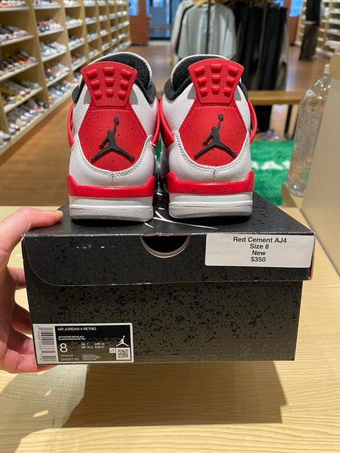 Jordan 4 Retro Red Cement