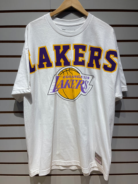Mitchell & Ness Hardwood Classics Men's Los Angeles Lakers Tee Sz XXL