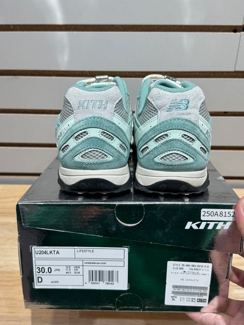 New Balance 204L Kith Green Silver Sz 12