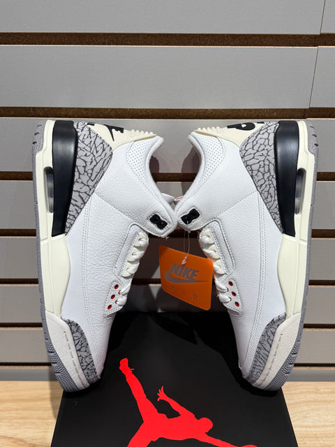 Jordan 3 Retro White Cement Reimagined Sz 9.5