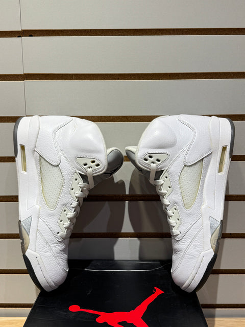 Jordan 5 Retro Metallic White (2015) Sz 10