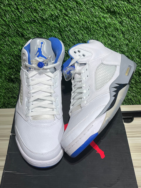 Jordan 5 Retro White Stealth (2021) Sz 9.5