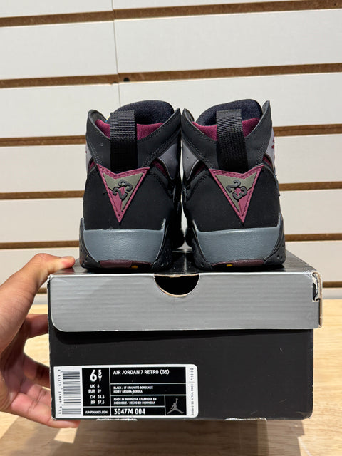 Jordan 7 Retro Bordeaux (2011) (GS) Sz 6.5Y