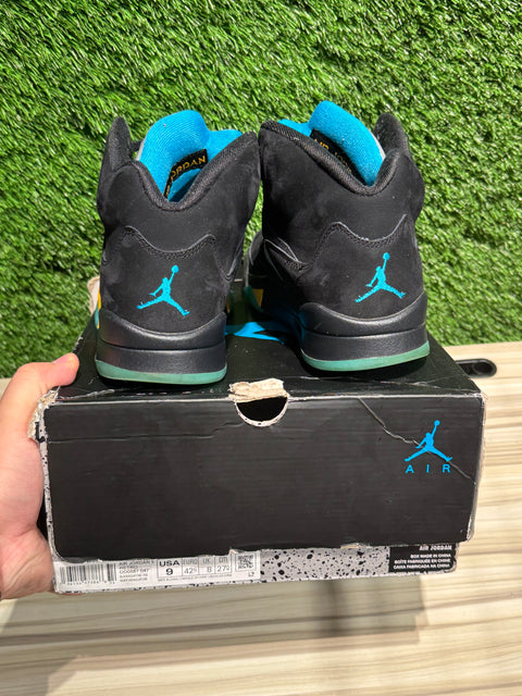 Jordan 5 Retro Aqua Sz 9