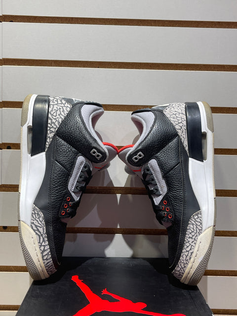 Jordan 3 Retro Black Cement (2018) Sz 10.5