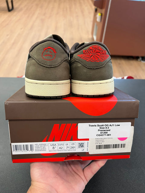 Jordan 1 Retro Low OG SP Travis Scott Reverse Mocha