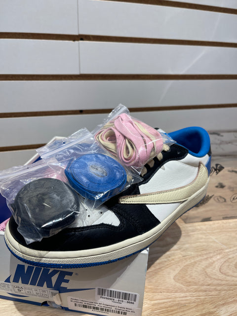 Jordan 1 Retro Low OG SP Fragment x Travis Scott Sz 9.5