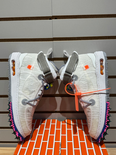 Nike Air Force 1 Mid Off-White White Sz 10.5M