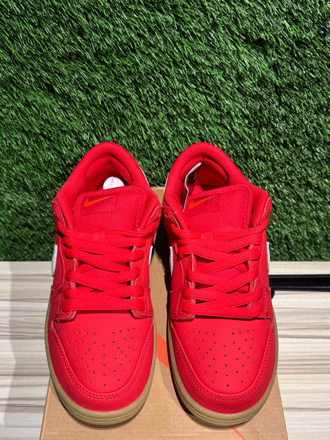 Nike SB Dunk Low University Red Gum Sz 8M