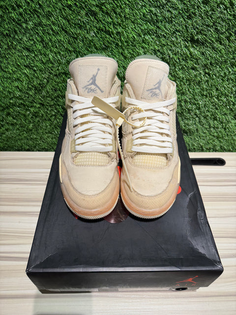 Jordan 4 Retro Off-White Sail (Women's) Sz 13W/11.5M,,..