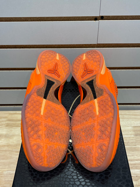 Nike Kobe 6 Protro Total Orange Sz 10.5