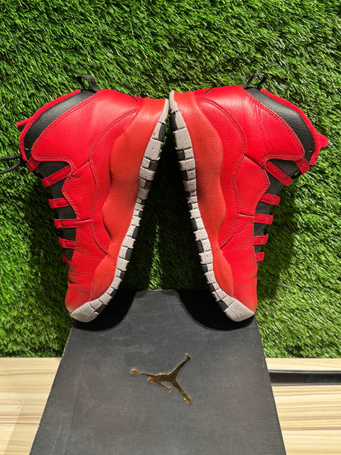 Jordan 10 Retro Bulls Over Broadway (GS) Sz 6Y