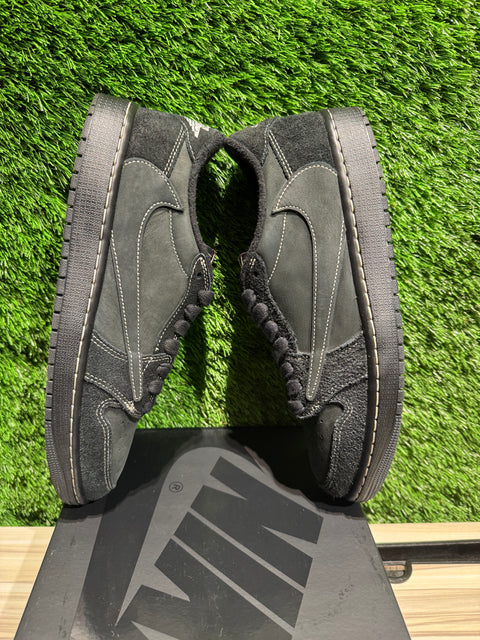 Jordan 1 Retro Low OG SP Travis Scott Black Phantom Sz 9M